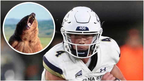Rudy Noorlander is using surviving a grizzly bear attack to pour fuel on the Montana/Montana State football rivalry. (Credit: Getty Images)