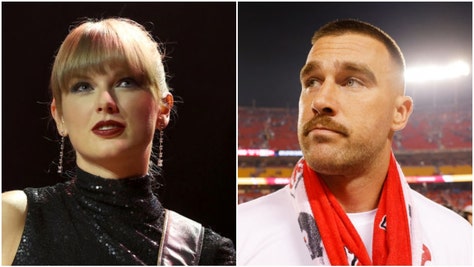 Travis Kelce and Taylor Swift reportedly are spending time together. (Credit: Getty Images)