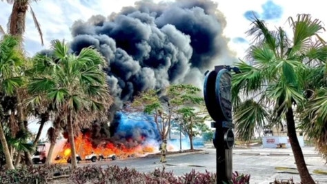Golf Carts At Florida Course Destroyed In Fire For Second Time In A Month