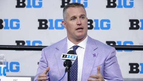 Former Northwestern head coach Pat Fitzgerald