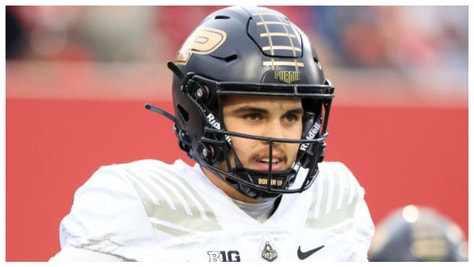 Purdue quarterback Aidan O'Connell opts out of bowl game. (Credit: Getty Images)