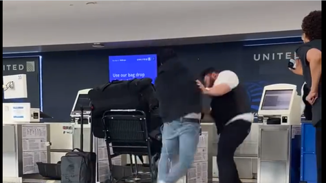 United Airlines Worker Knocked Silly By Former NFL Player