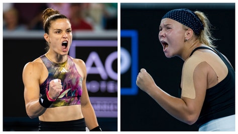 Australian Open features epic yelling match.