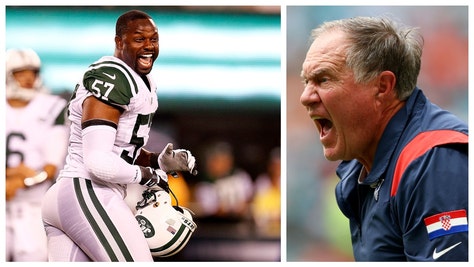 Former Jets LB Bart Scott said he wouldn't piss on Bill Belichick if he was on fire.