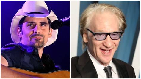 Country music star Brad Paisley isn't a fan of the woke mob. He spoke about it with Bill Maher, and suggested it's a cult. (Credit: Getty Images)