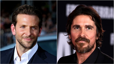 Christian Bale and Bradley Cooper are bringing the Cold War to screens around America in a spy movie called "Best of Enemies." (Credit: Getty Images)