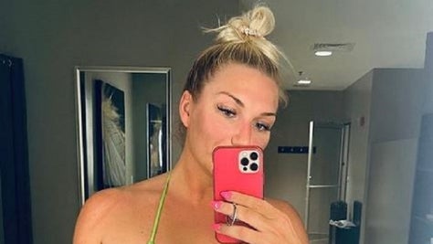 Brooke Hogan Off The Top Rope With A Bikini Selfie