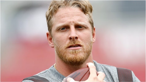 Cole Beasley couldn't care less if people are upset with him about his take on men painting their fingernails. He told people to cancel him. (Credit: Getty Images)