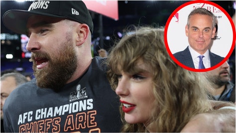 Colin Cowherd uncorked a truly bizarre rant about Taylor Swift and lonely men. Watch a video of his full comments. (Credit: Getty Images)