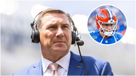 Former Florida coach Dan Mullen took a jab at the program by reminding people the Gators aren't as good as they were under him. (Credit: Getty Images)