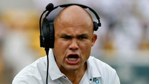 Will the Nebraska Cornhuskers hire Baylor coach Dave Aranda? (Photo by Ron Jenkins/Getty Images)