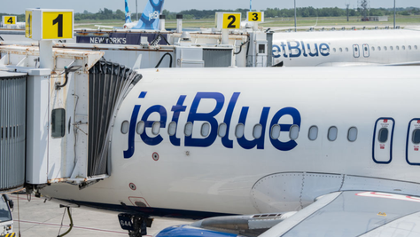 JetBlue Plane Tips Backward At JFK Airport