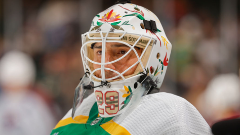 NHL Reportedly Won't Fine Marc-Andre Fleury For Wearing Native American Heritage Mask
