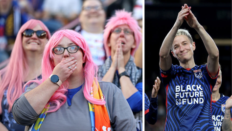 Pink-Haired Fans Honor Megan Rapinoe In Final Home Game