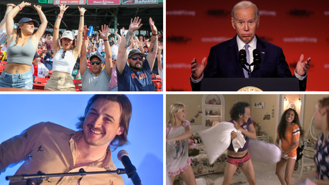 Joe Biden Runs For Re-Election, Morgan Wallen Owes Some Chick Money, Rob Schneider Pillow Fights & #BanTheWave