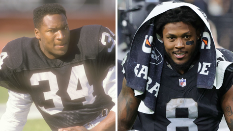 Josh Jacobs Gets Solid Advice From Bo Jackson: 'Run A Motherf***er Over'