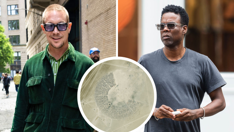Chris Rock, Diplo Catch A Ride Out Of Flooded Burning Man Festival In Back Of Fan's Pickup