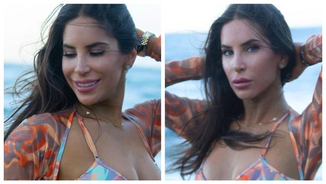Fitness Influencer Jen Selter Gives Off Sandra Bullock Vibes At The Beach In Skimpy Swimsuit