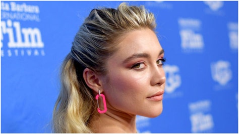 Florence Pugh has no problem leaving very little to the imagination. She defended showing her nipples. She said it's about freedom. (Credit: Getty Images)