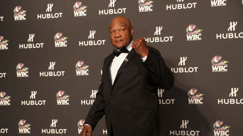 Two-time heavyweight champ George Foreman