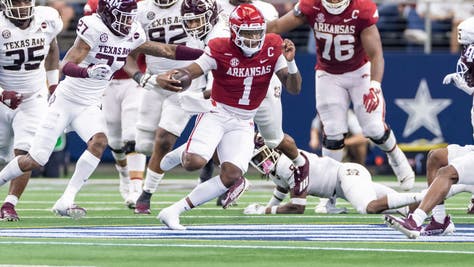 COLLEGE FOOTBALL: SEP 25 Southwest Classic - Texas A&M v Arkansas