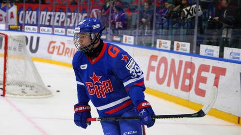50ea091a-SKA Hockey Club player, Matvei Michkov (No.39) seen in