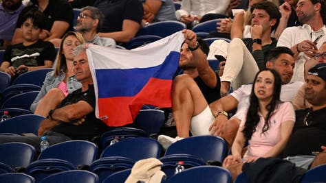 Woke Australian Open Fans Furious About Russian, Belarusian Flags