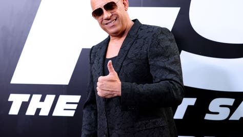 Vin Diesel At Fast & Furious 9 premiere