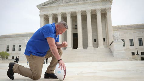 21429a84-Christians Gather At Supreme Court To Pray As Bremerton Case Is Heard