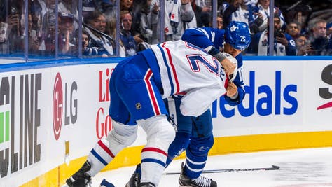 Ryan Reaves and Arber Xhekaj