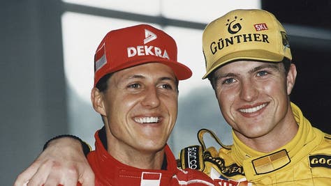 Michael and Ralf Schumacher