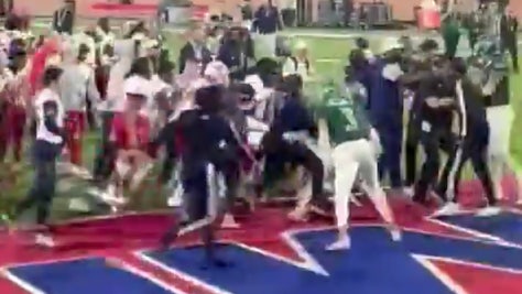 South Alabama won its first ever bowl game against Eastern Michigan, then both teams were involved in postgame fight. photo via: Scott W. Hunter