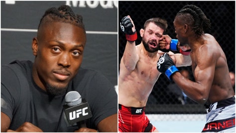 UFC fighter Jalin Turner choked out a prankster who appeared to threaten him. Watch a video of the altercation. (Credit: Getty Images)