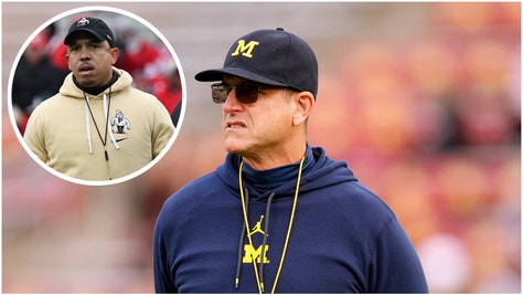 Purdue football coach Ryan Walters has absolutely no doubt Michigan cheated. He also said he had to change his team's signs. (Credit: Getty Images)
