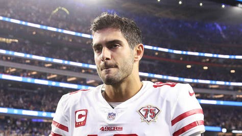 Will the San Francisco 49ers trade QB Jimmy Garoppolo? (Photo by Christian Petersen/Getty Images)