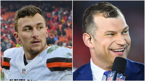 Joe Thomas knew from the jump Johnny Manziel was likely not going to last long in the NFL. He told a story about him disappearing. (Credit: Getty Images)