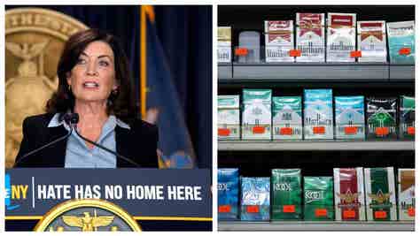 KATHY HOCHUL CIGARETTES