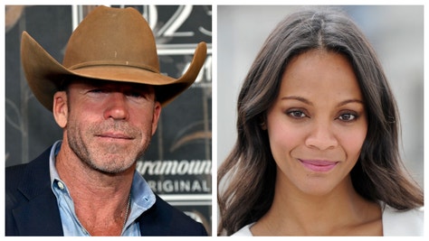 Taylor Sheridan is making "Lioness" with Nicole Kidman and Zoe Saldana. (Credit: Getty Images)