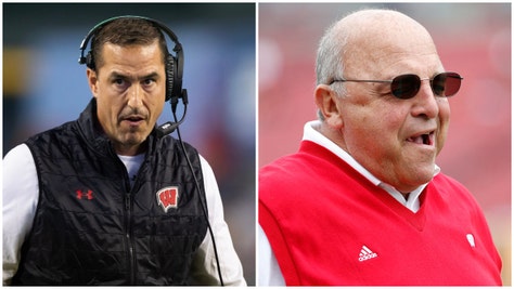 Luke Fickell intends on making major changes to Wisconsin football, and Barry Alvarez sounds okay with that happening. He's excited. (Credit: Getty Images and USA Today Sports Network)