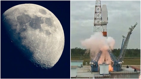 Russia's latest attempt to go to the moon didn't go as planned. The Luna-25 crashed into the moon. What are the mission details? (Credit: Getty Images)