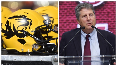 The Missouri Tigers will honor Mike Leach during the team's bowl game against Wake Forest. (Credit: Getty Images)