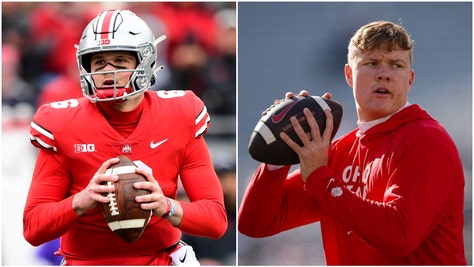 Kyle McCord will be the man under center for the Ohio State Buckeyes against Indiana. He will start at QB. Devin Brown will play. (Credit: Getty Images)