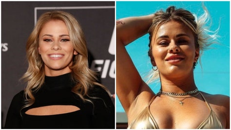 Fighter Paige VanZant shares bikini photos on Instagram. (Credit: Instagram and Getty Images)