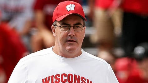 Former Wisconsin Badgers coach Paul Chryst gave a failed halftime speech in his final game. (Photo by Dylan Buell/Getty Images)