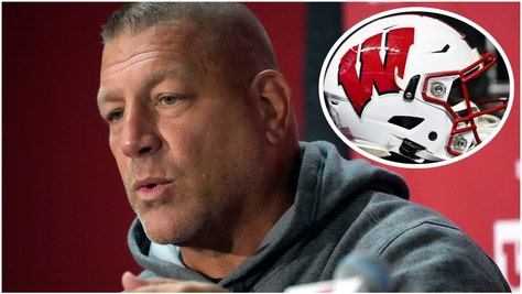 Wisconsin OC Phil Longo seems to have a solid sense of humor. He joked he loves slot receivers more than everything, other than his family. (Credit: Getty Images and Mike De Sisti / Milwaukee Journal Sentinel / USA TODAY NETWORK)