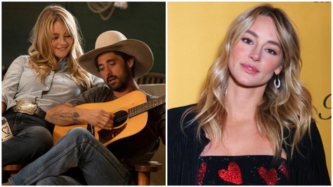 "Yellowstone" star Ryan Bingham is dating co-star Hassie Harrison. (Credit: Getty Images and Paramount Network)