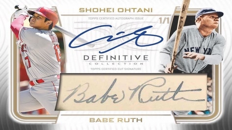 SHOHEI OHTANI BABE RUTH CARD