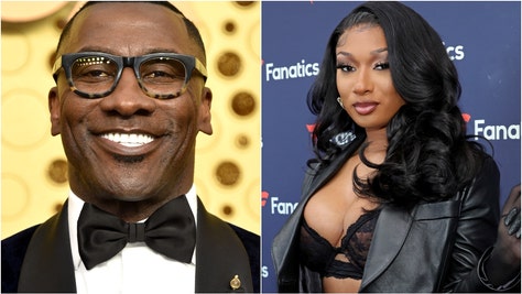 Shannon Sharpe goes on bizarre rant about Megan Thee Stallion. (Credit: Getty Images)
