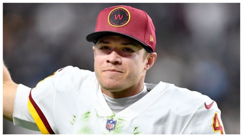 Quarterback Taylor Heinicke has no issue with being a backup. (Credit: Getty Images)