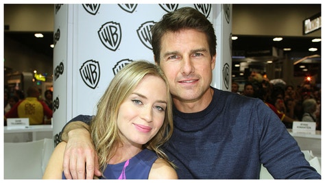 Star Tom Cruise once told Emily Blunt to stop being a p*ssy. (Credit: Getty Images)